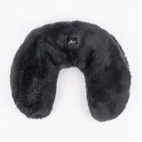 Greenlife Warmies Premium Neck Warmer schwarz Wärmekissen Körnerkissen Nackenkissen
