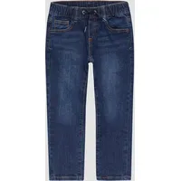 s.Oliver Junior Jungen Jeans-Hose – Regular Fit, Baumwollstretch, Straight Leg, Elastikbund mit Weitenregulierung