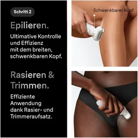Braun Silk-épil 9 SkinSpa Weiß