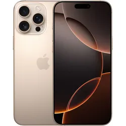 iPhone 16 Pro Max 512 GB 5G Smartphone 17,5 cm (6.9 Zoll) IOS 48 MP Dreifach Kamera Dual Sim (Sand)