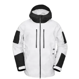 Volcom Herren Snowjacket V.CO WFO Jacket weiß - L - L