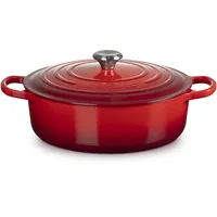 Le Creuset Signature Gourmet-Bräter 30 cm kirschrot