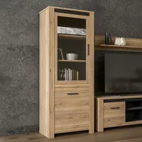 Freiraum Hochschrank >San Cayetano < in Mauvella Eiche/ Cabezone