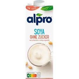 Alpro® ohne Zucker Sojadrink 8x 1,0 l