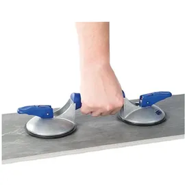 Bohle Saugheber 50 kg mit 2-Kopf-Kunststoff, Scheiben-Ø 120 mm