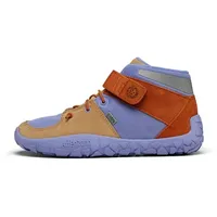 Affenzahn Wintersneaker Leder Dreamer wasserdicht mit elastischem Gummiband und Klettverschluss Größe 31-37 Pflaumenblau - Lila - 34 EU