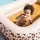 Swim Essentials Rechteckiger Swimming Pool 200 x 132 x 46 cm (Leopard Beige)
