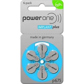 Varta Power One Implant Plus 675 6 St.