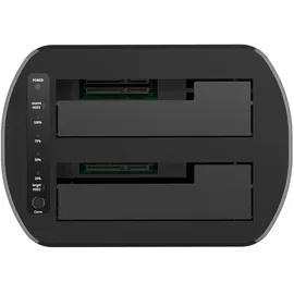 AISENS ASDS-D03B AISENS Dual Dockingstation SATA 2.5 3.5A USB 3.0 3.1 GEN1 Clone