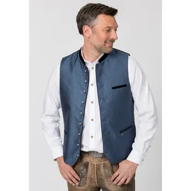 Stockerpoint Trachtenweste Amato blau 56