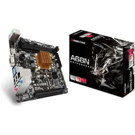 Biostar A68N-2100K Mainboard Mini-ITX AMD E1 6010 USB 3,2 Gigabit LAN Onboard-Grafik HD Audio