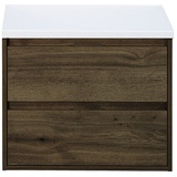 Waschtischunterschrank Sanox Porto Frontfarbe tabacco BxHxT 70 x 59 x 50 cm WT-P