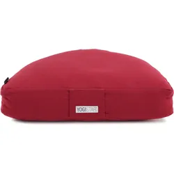 Meditationskissen Halfmoon Meditation Rot Bequem YOGISTAR rot No Size