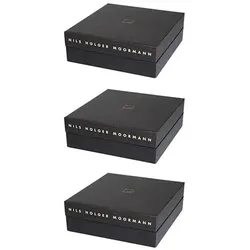Nils Holger Moormann Archivbox für FNP Regal, 3-er Set Karton schwarz, Designer Nils Holger Moormann, 10.8x32.5x34 cm