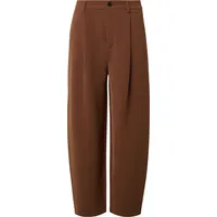 s.Oliver Barrel-Leg-Hose mit Bundfalten Braun 46