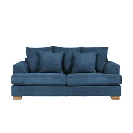 Soho Sofa Stoff 3-Sitzer Grau