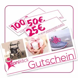 Saniklick Gutschein über 100,00 €