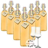 12 x Prinz Alte Wald-Himbeere + 2 gratis Schnapskelche