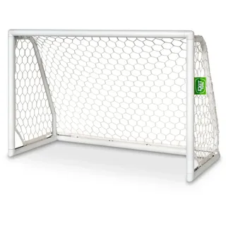 EXIT TOYS Scala Aluminium Fußballtor 120 x 80 cm weiß