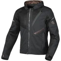 Macna Farrow Motorrad Textiljacke, schwarz, Größe M für Männer