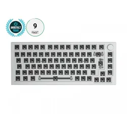 Glorious GMMK Pro 75% Barebone ISO White Ice