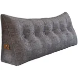 Vercart Keilkissen, Grau, Textil, Mode, Rechteckig, 20x180 cm, CE, Wohntextilien, Kissen, Rückenkissen