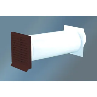 Quellmalz 12.34005B Mauerkasten Ø 150 mm BRAUN