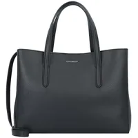 Coccinelle Swap Handbag Grained Leather Noir