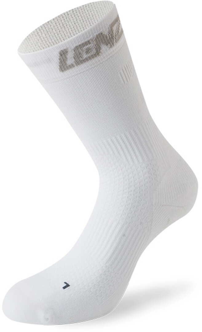 Lenz 6.0 Mid Kompression Socken, weiss, Größe 42 43 44