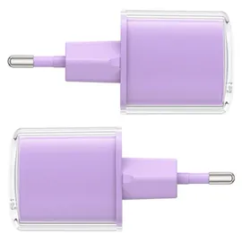 ACEFAST A53 Pd 30W Gan USB-C-Ladegerät mit Anzeige – Lila