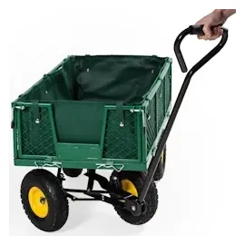 Tectake Bollerwagen grün