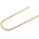 Adelia's Kordelkette Unisex Edelstahl Gold