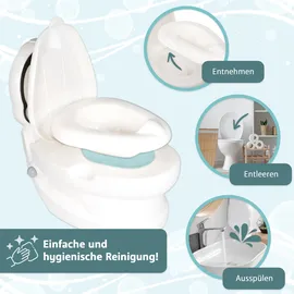 pilsan Töpfchen mit Spülgeräusch Pinguin, Kindertoilette