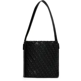 Tommy Hilfiger TH Braided Schultertasche Kunstleder Black