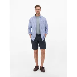 Lerros Chinoshorts LERROS "Kurze Chino aus leichtem Baumwollmix", Herren, Gr. 38, blau night, 74% Baumwolle, 24% Polyester, 2% Elasthan, Hosen Chinoshorts,