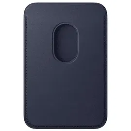 Apple iPhone Feingewebe Wallet mit MagSafe Navy