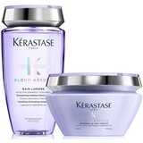 Kérastase Blond Absolu Bain Ultra-Violet 250 ml + Cicaflash Maske 200 ml Geschenkset