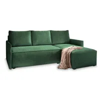 masseno Ecksofa Perusi grün ¦ Maße (cm): B: 206 H: 85