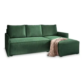 masseno Ecksofa Perusi grün ¦ Maße (cm): B: 206 H: 85
