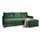 masseno Ecksofa Perusi grün ¦ Maße (cm): B: 206 H: 85