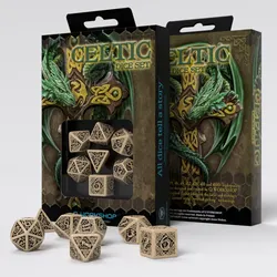 Celtic 3D Serie - Beige & Black