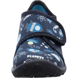 superfit Hausschuhe, Dunkelblau/Mehrfarbig 8120, 19 EU