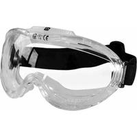 Ironside, Schutzbrille + Gesichtsschutz, Großsicht-Schutzbrille mit Polycarbonat-Gläsern, 1 Stück, 343023