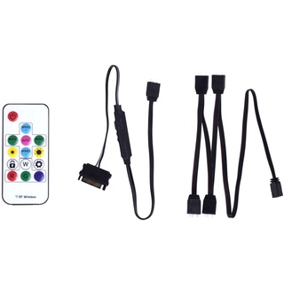 Xilence RGB/ARGB Cooling Control Kit, Lichtsteuerung, schwarz/blau (XZ171)