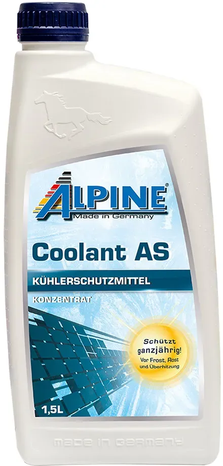 Alpine Kühlerfrostschutz Cool AS (blau/grün) 1,5 Ltr. Dose