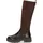 CAPRICE Damen Stiefel mit Absatz mit Thermosohle Bequem, Braun (Dk Brown Comb), 39 EU