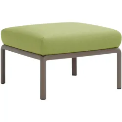 Nardi Komodo Pouf, tortora / avocado sunbrella