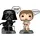 Funko Star Wars Sammelfigur Darth Vader & Luke Skywalker 2er-Pack