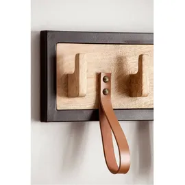 Wohnling Wandgarderobe WL6.786 60 x 15 x 6 cm Braun