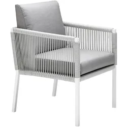 Loungesystem Club Dining Sessel - 305 - anthrazit standard 789 - coconut